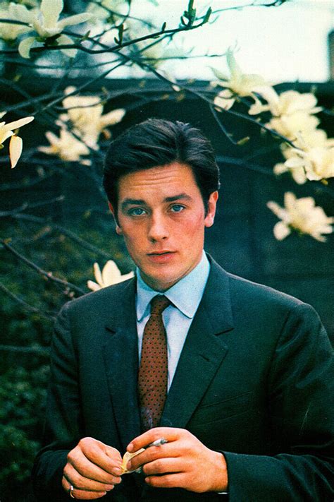 alain delon style.